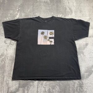 Active Ride Shop T-Shirt Mens XXL Black Palm Tree Graphic Skate Tee